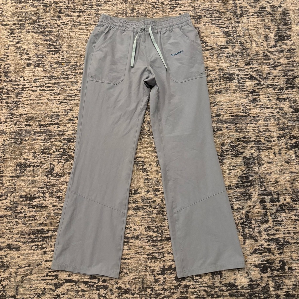 Simms Isle Performance Pants Women’s Small Stretch Comfort UPF Fishing Outdoor